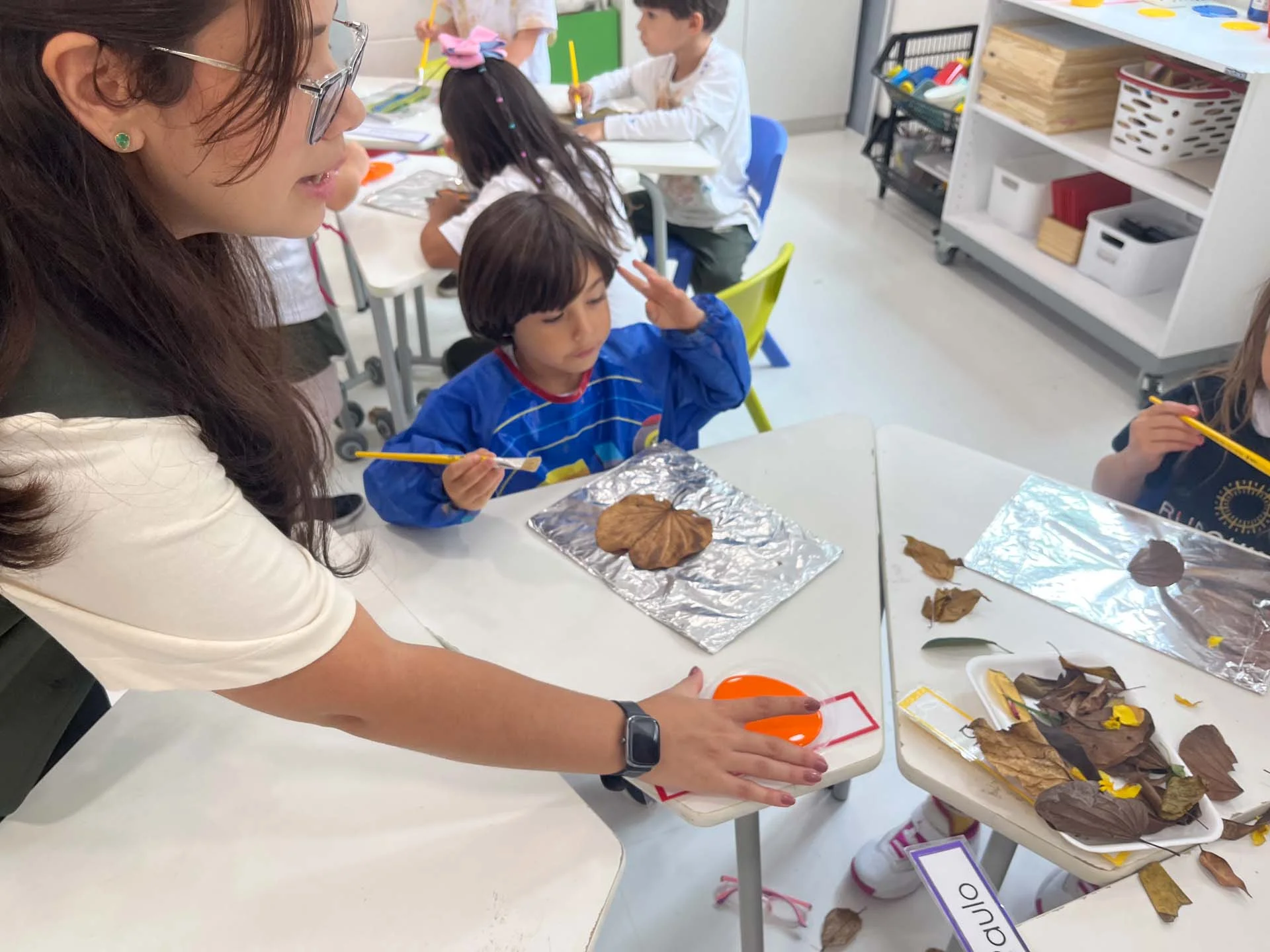 Kids 5 take part in ILOS Artists - Live Workshop