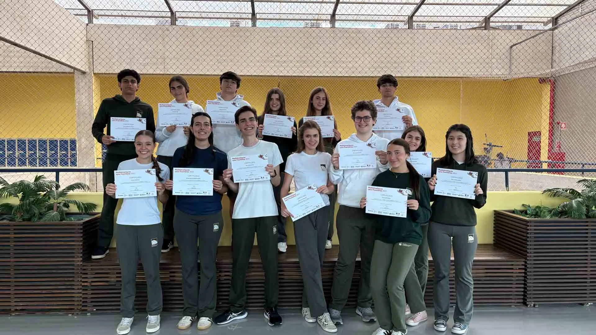 Celebrating Achievement: Mathématiques Sans Frontières Certifications